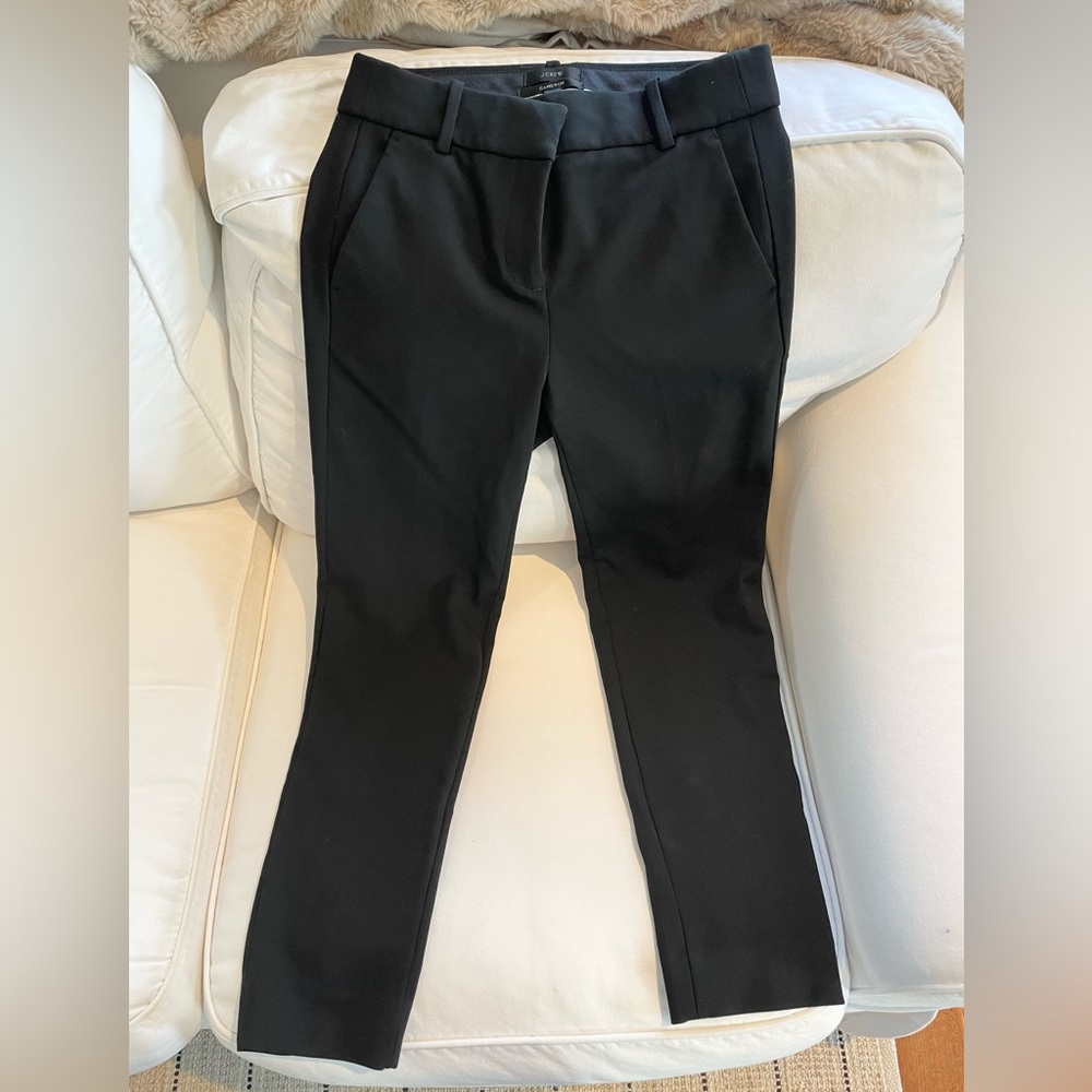 J. Crew Cameron Dress Pant Trouser Black